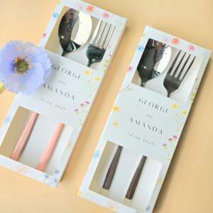 SEU-011 ชุดช้อนเกาหลี (สีเงิน)