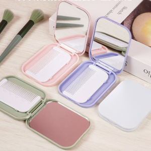 MRR-007 กระจกพกพา พร้อมหวี