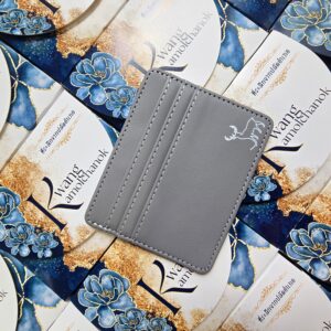 SEU-015 Card Holder ซองใส่บัตร สกรีน / ปั้มโลโก้ แบบ 4 ช่อง