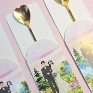 SEU-018 ช้อนทองพร้อมแพ็คเกจ